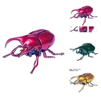 interest mini wear resistant solid model ornaments realistic beetle birthday gift fake beetle toy beetle toy