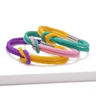 Meetvii Модные Двухслойные браслеты из Милана с веревкой, Счастливый Китайский этнический браслет с узлом, Homme, подарок для женщин, ювелирные изделия для девочек