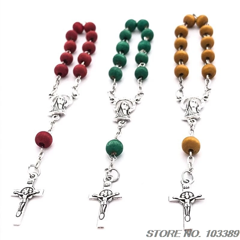 12 штук упак. 6 мм деревянный браслет четки душистые деревянные браслеты из бисера