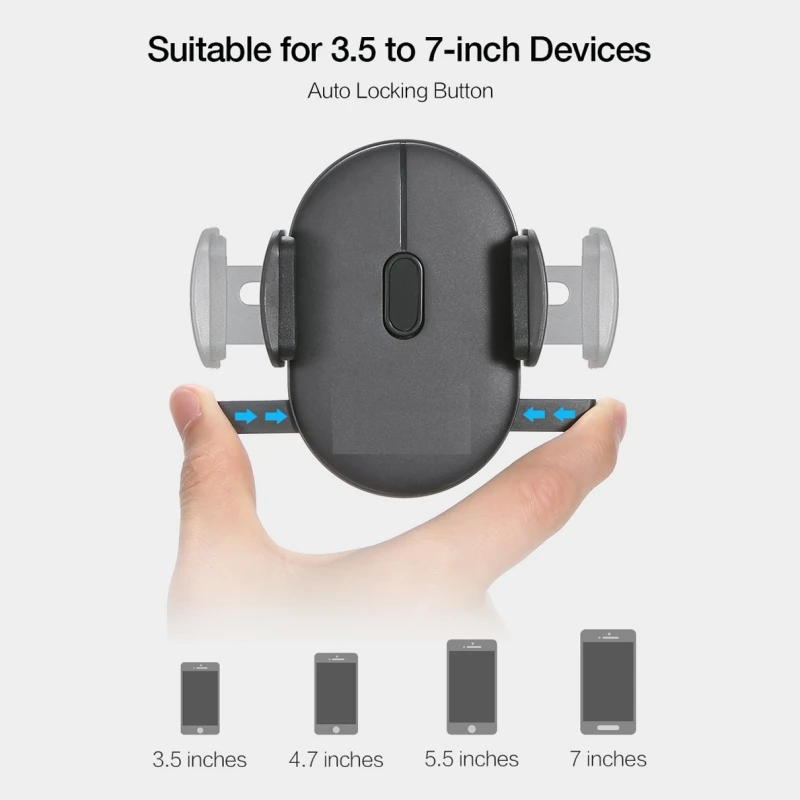 

Car Phone Holder 360 Degrees Universal Smartphone Car Mount Holder Adjustable Phone Mounting Suction Cup Holderttt