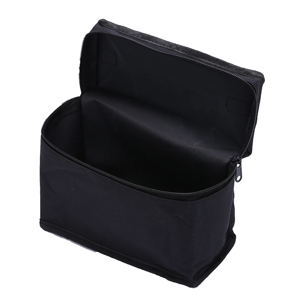 

Large Capacity Zipper Black Folding Art Markers Zipper Canvas Storage Pencil Bag Hold 36/48/60/80Pcs Markers Pen