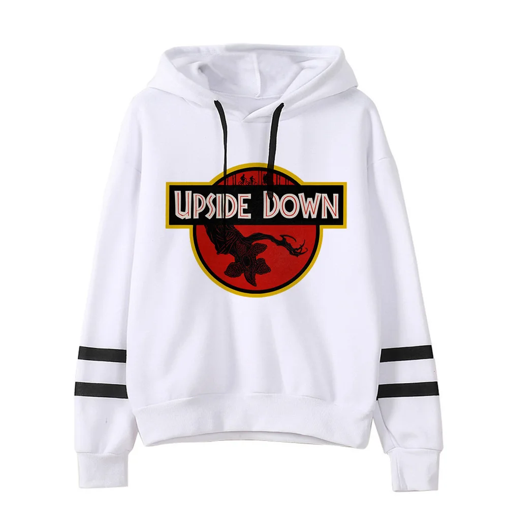 model 3 Stranger Things Hoodie Woman Hooded Hoodies Kpop Sweatshirts Kawaii Korean Oversized Harajuku Hip Hop Hoodie Sweatshirt Men - Цвет: model 3