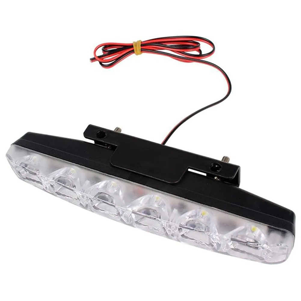

000K Car LED Lights Day Driving Lamp PPC + Aluminum Alloy Running Light