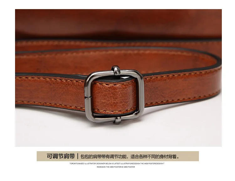 Genuine leather Women handbags New handbags Cross-border goods Simple handbag Ms. Briefcase Shoulder Messenger