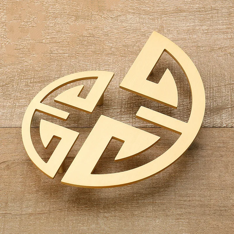 Чистый Медь Кухня ручки шкафа шкаф дверные для выдвижных ящиков Европейский