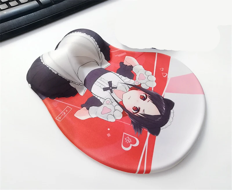 1 шт. 3D-коврик для мыши с рисунком аниме Kaguya Sama: Love Is War Fujiwara Chika мужчин и женщин |