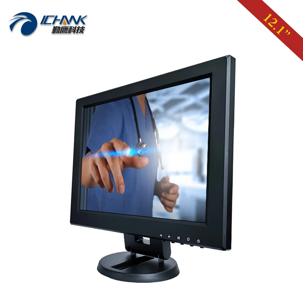 B120JC ABHUV 2/12 &quot1024x768 4:3 Стандартный экран USB VGA HDMI сенсорный ПК монитор/12 1&quot