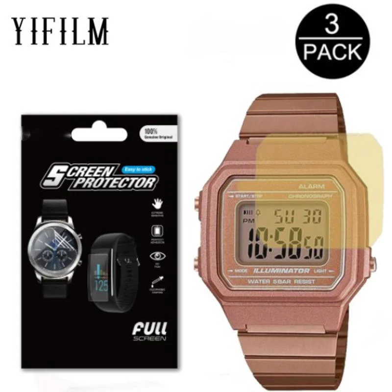 

3 шт., мягкая водостойкая Защитная пленка для Casio DW5600 A700 AE1400