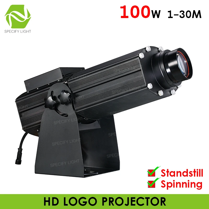 Внутренние прожекторы высокой мощности с проекцией логотипа 100 Вт рекламный узор