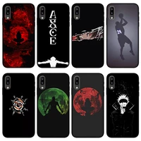 cool anime silhouette phone case for xiaomi redmi note 10x 9 8 7 6 5 plus 4 4x pro 8a 7a s2 6a 5a k30 k20 silicone cover