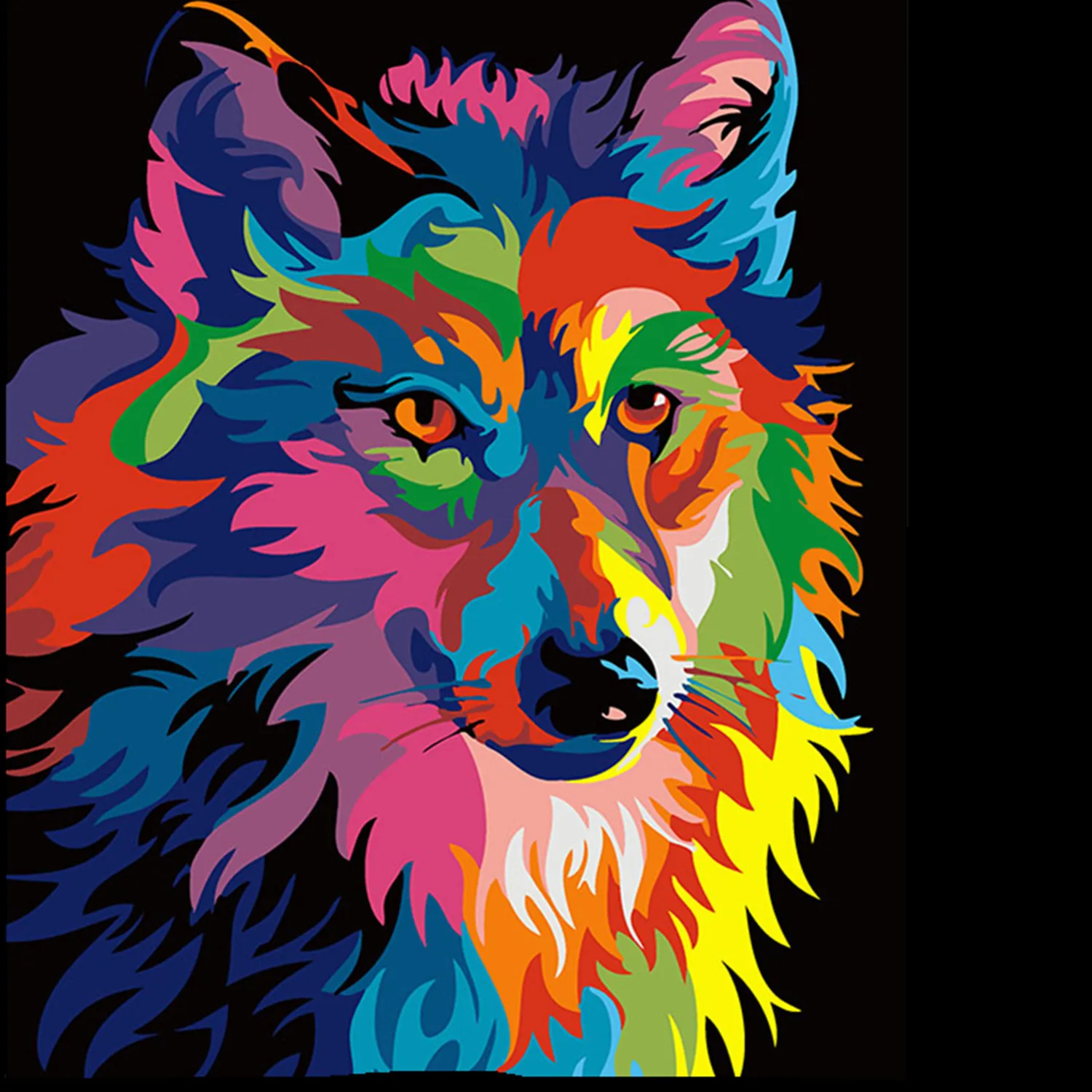 DIY Набор для рисования по номерам 40x50 см картина маслом цифр домашний декор