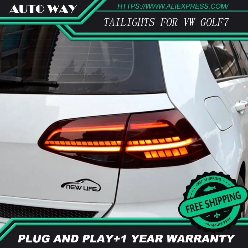 Чехол для стайлинга автомобиля Volkswagen VW Golf 7 MK7 Golf7 Golf7.5 MK7.5 задний фонарь