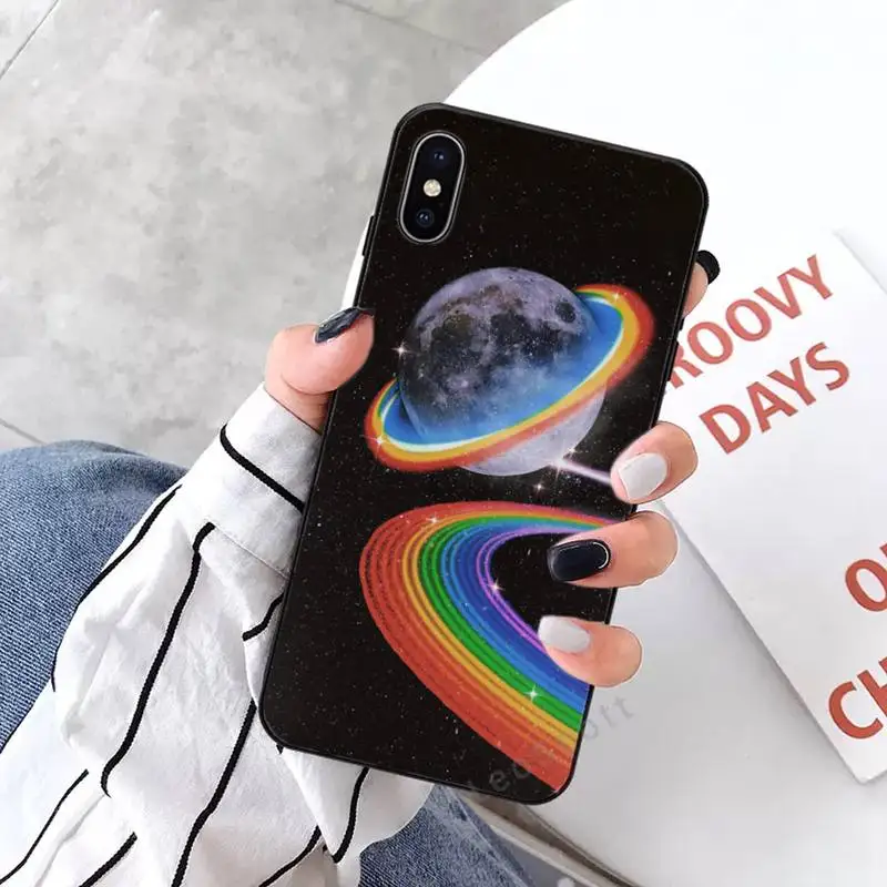 

Cartoon space planet Phone Case for iPhone 11 12 mini pro XS MAX 8 7 6 6S Plus X 5S SE 2020 XR