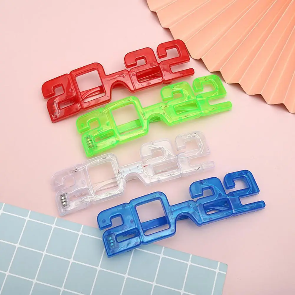 

2022 цифровые очки для вечеринки, реквизит для новогодней вечеринки, для создания атмосферы, для вечеринки «сделай сам», очки для вечерние рин...