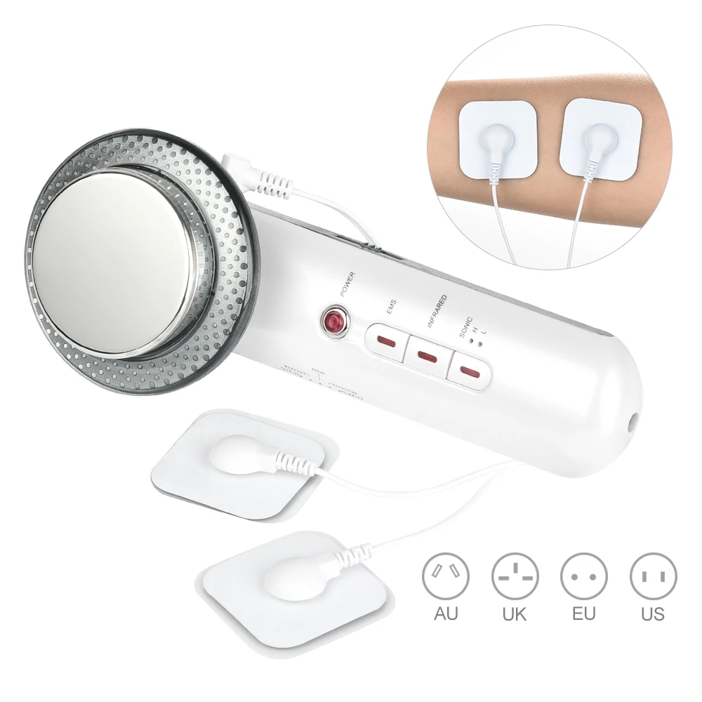 EMS инфракрасный ультразвуковой массажер для похудения тела машина сжигатель