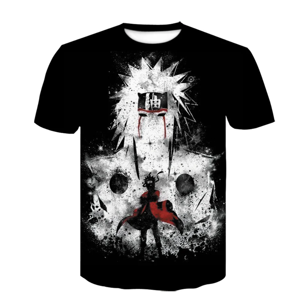 

2021 Naruto Theme Tops Fashion Cartoon Anime Harajuku Men's T-shirt Men's Anime 3DT-Shirts Boys Clothing Streetwear Overs