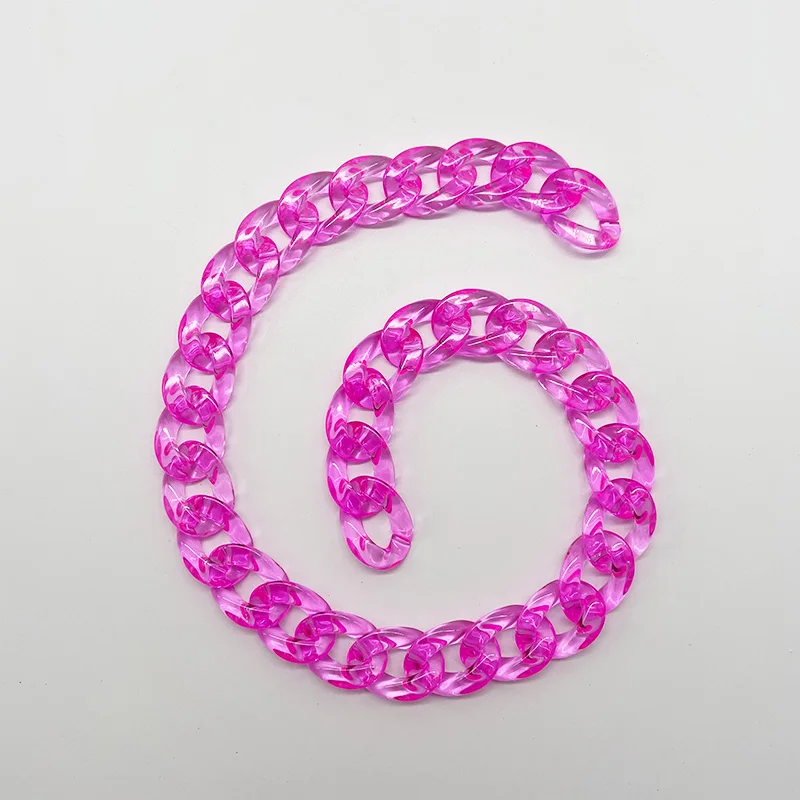 Съемный сменный ремешок на плечо аксессуары для сумок из акрила и в виде рыбьих