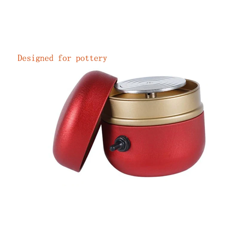 12V мини электрический гончарный круг для поделок, керамические машина проигрыватель пальца мини гончарный круг глины гончарное инструмент