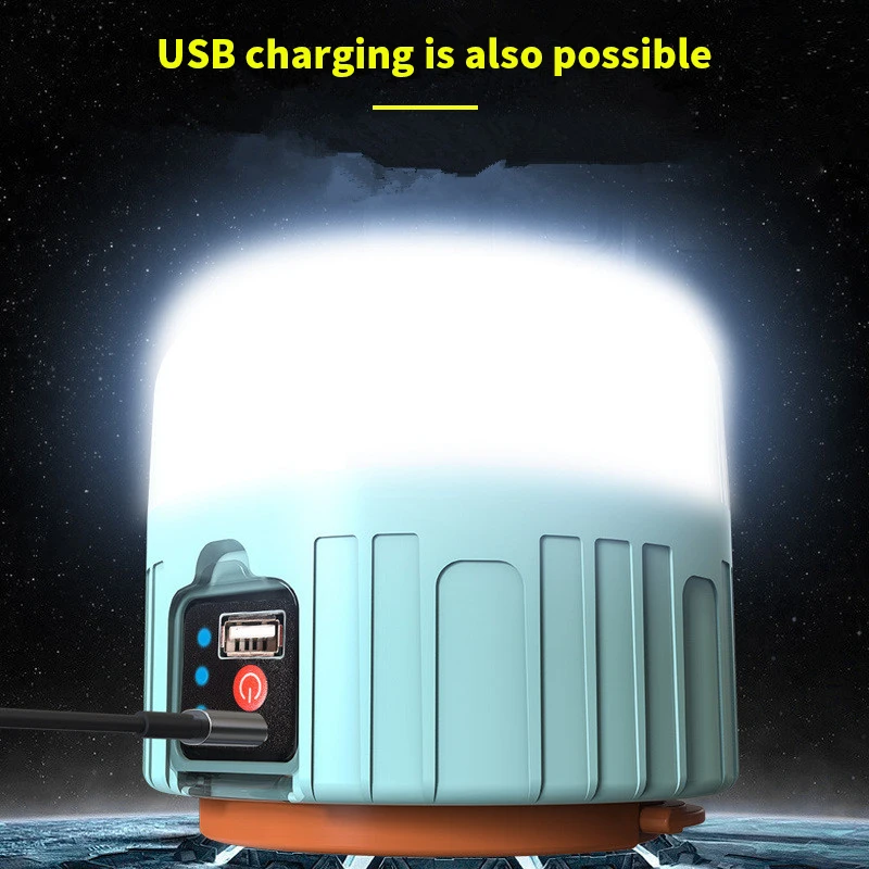 super bright solar led light charging lamp emergency outdoor lighting camping tent ceiling light phone power waterproof ip65 free global shipping