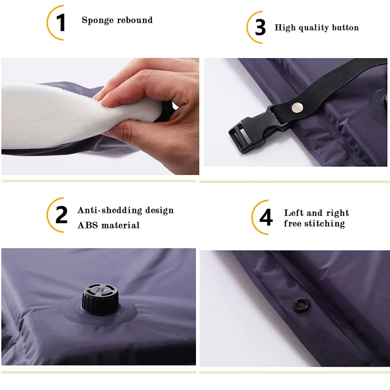 Уличная Толстая Автоматическая Надувная Подушка 5 см матрас для кемпинга на