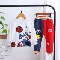 new boys clothing sets spring autumn baby kids sets cartoon boy tracksuits kids suits long sleeve t shirtpants set 0 4 years