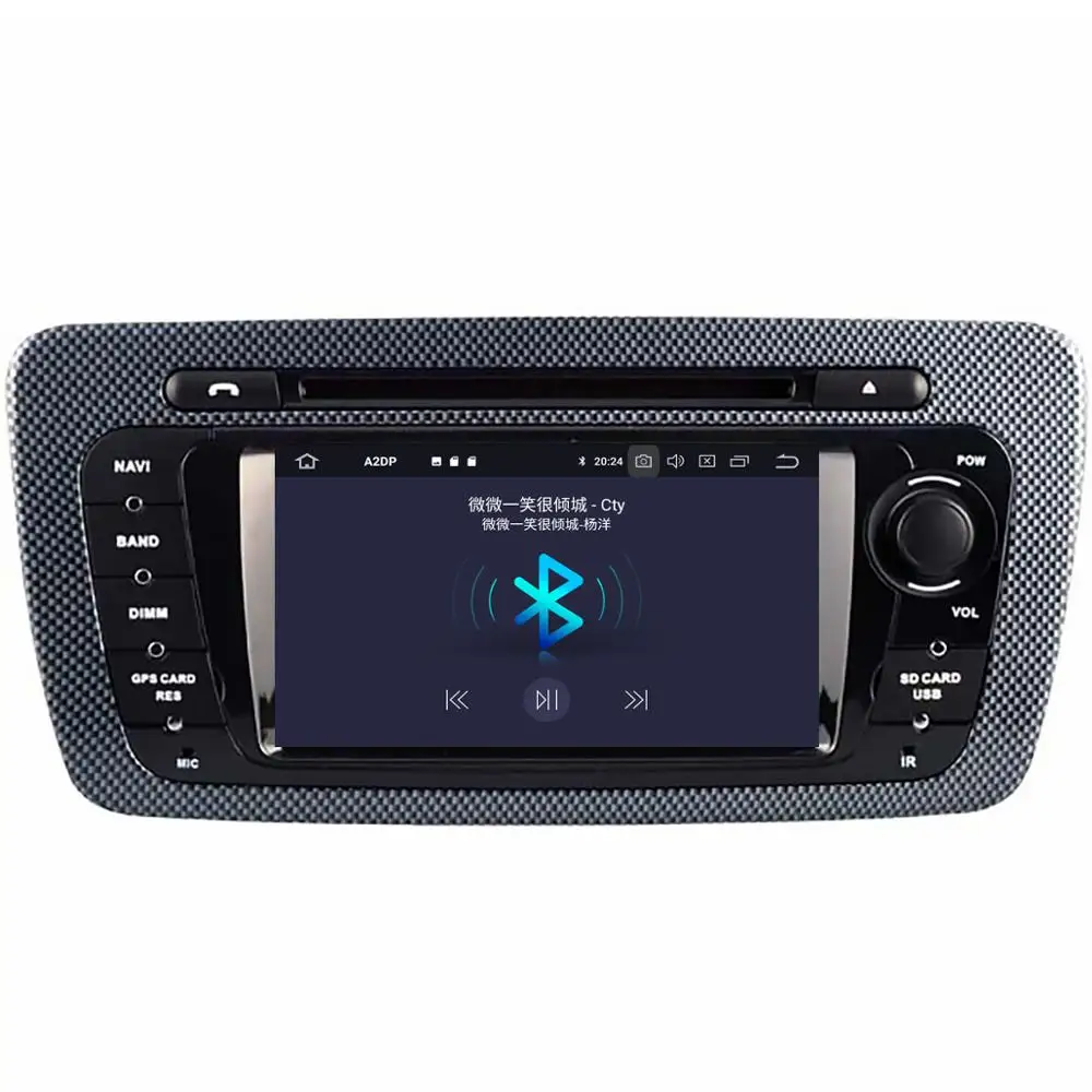 Android 9 0 встроенный DSP Восьмиядерный 4 Гб + 64 Ibiza автомобильный DVD для Seat IPS 7 дюймов