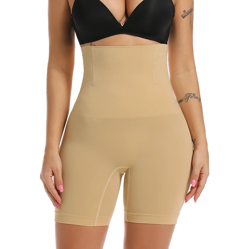 

Higher Power Panties Body Shaper Tummy Control Panty High Waisted Shapewear for Women Waist Trainer Compression Shorts