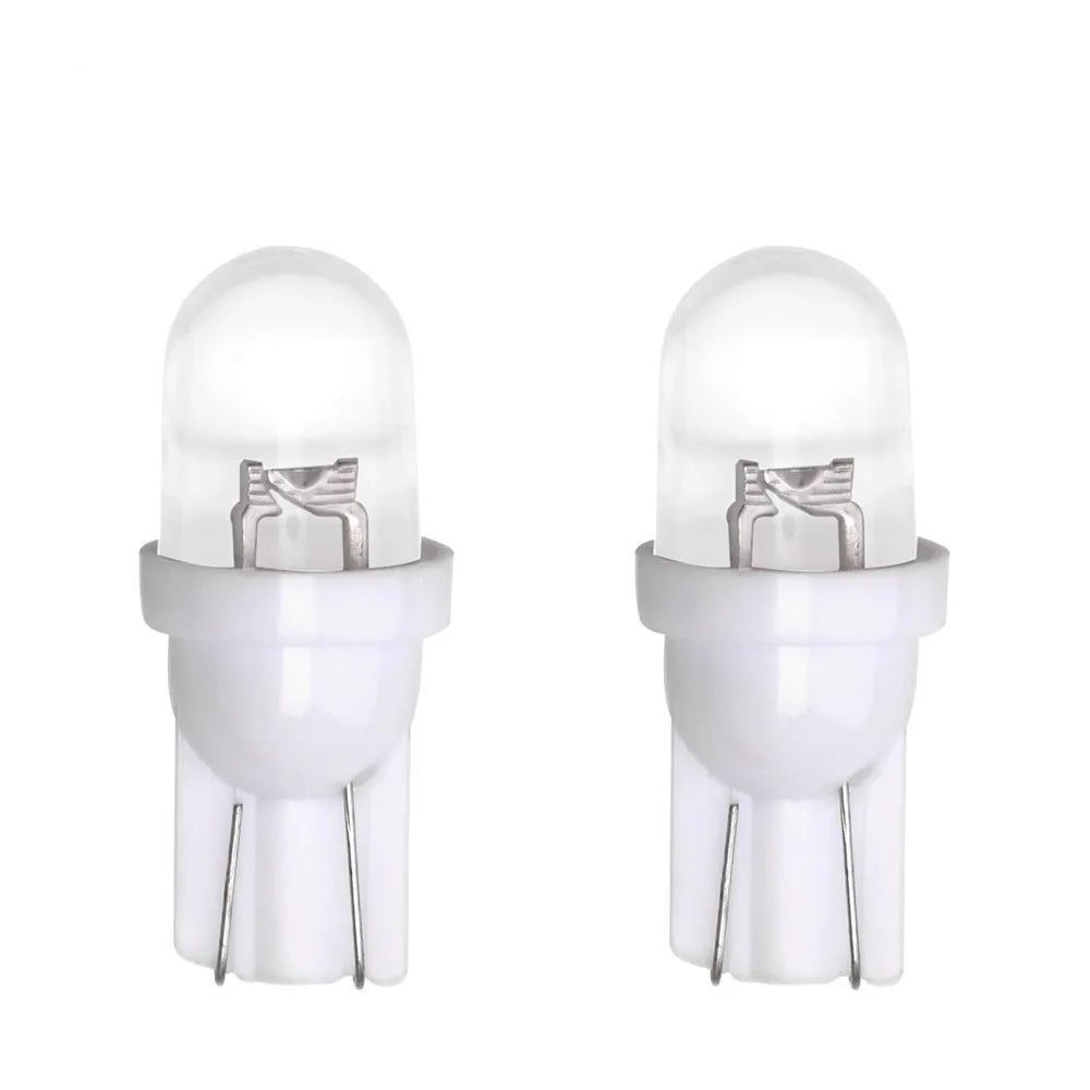 10 шт. W5W Led T10 COB ABS Автомобильный свет Светодиодная нить авто автомобиль чтение