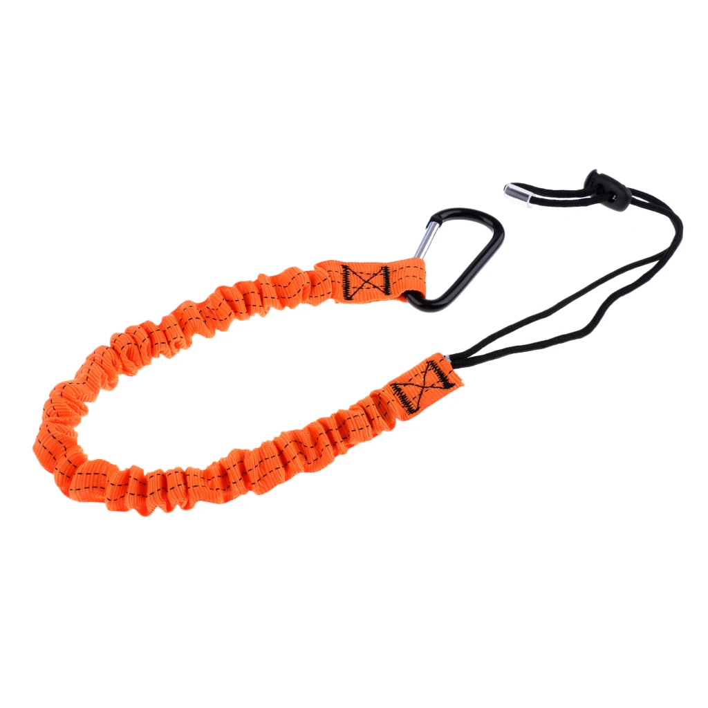 Роскошный 43-дюймовый эластичный поводок для рыбалки Безопасный шнур трос с