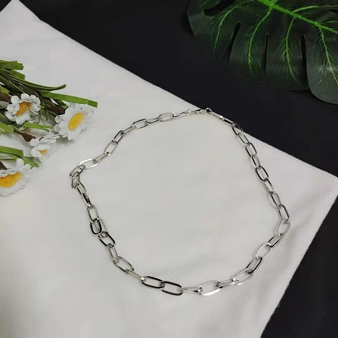 

European And American Women Jewelry Hot Necklace Hip Hop Versatile Clavicle Chain