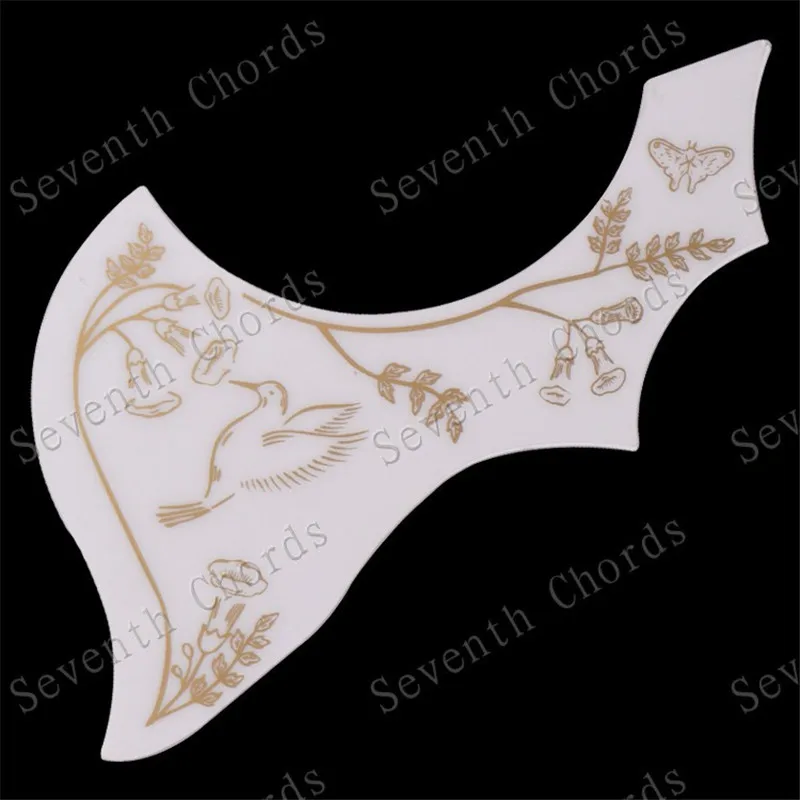 60 шт. Акустическая Гитара Pickguard Pick Guard антицарапная пластина с цветком Колибри