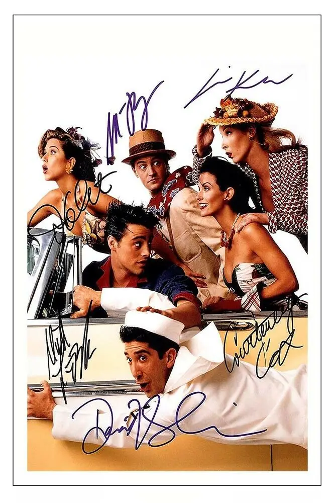 

Шелковый плакат с надписью друзей 24x36 дюймов