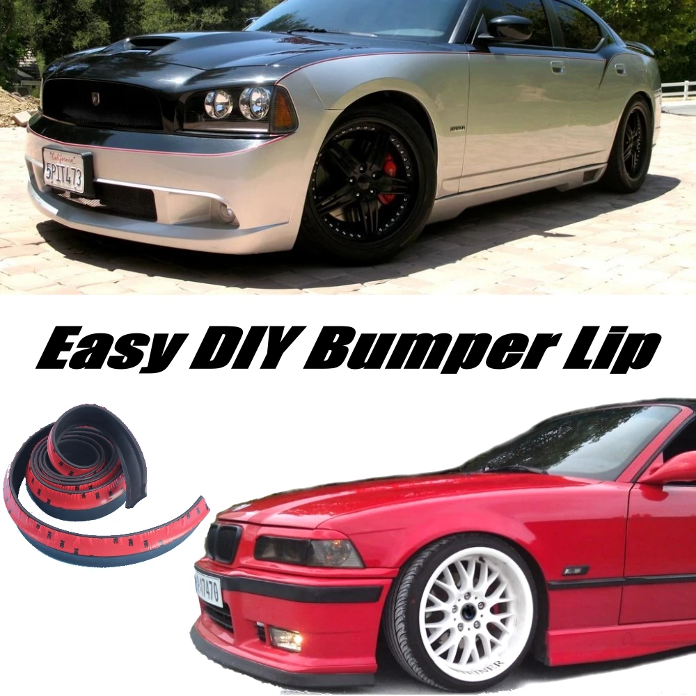 Бампер для губ дефлектор Dodge Charger 2006 ~ 2015 передний спойлер юбка тюнинга