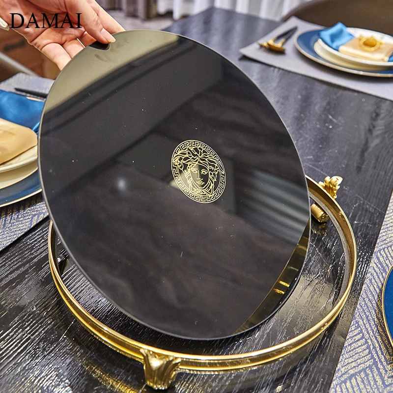 Стеклянная подставка под золото с инкрустацией искусственное украшение для - Фото №1