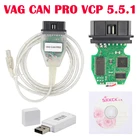 VAG CAN PRO VCP 5.5.1 FTDI CAN BUS UDS K-line VCP Pro OBD OBD2 автомобильный диагностический инструмент автоматический сканер кабель K линия для VAG PRO PK ODIS