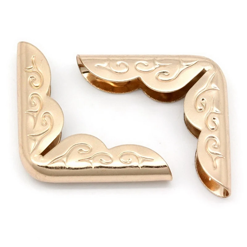 50 шт. записная книжка альбом для скрапбукинга папка меню Угловые протекторы 30x21