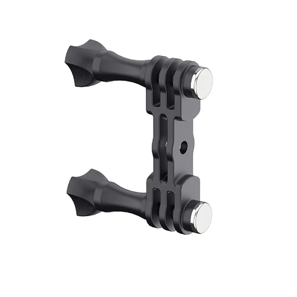

Universal Aluminium Alloy Dual Camera Connection Mount Bracket for GoPro Hero Series Gnome Yi Series Led Fill Light Accessories