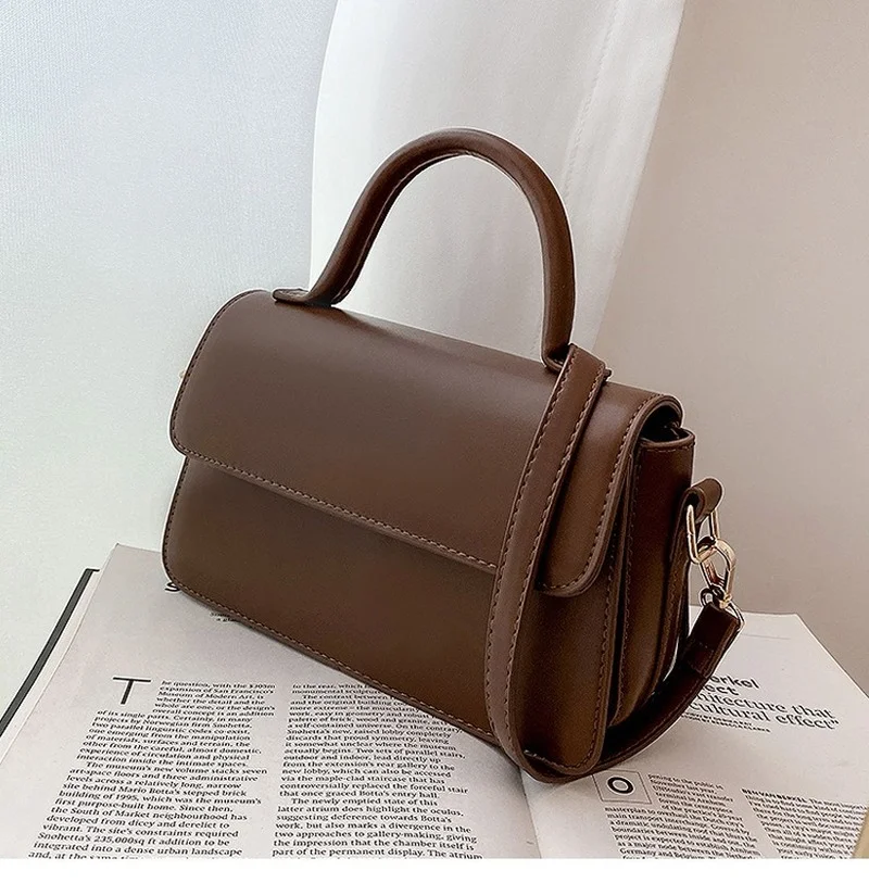 

Premium Texture Bag Female 2021new Trendy Fashion Ladies One-shoulder Messenger Bag Western Style Wild Portable Small Square Bag