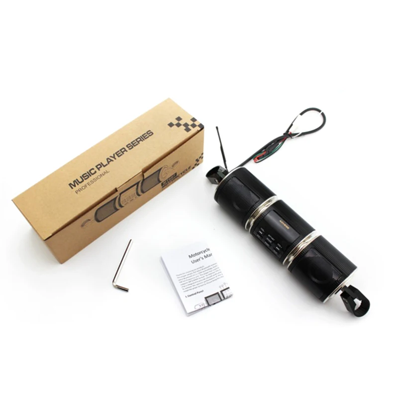 Мотоцикл уличный Bluetooth аудио с радио водонепроницаемый все-в-одном сабвуфер