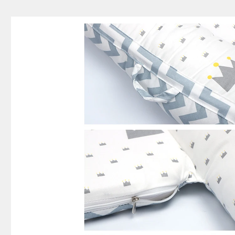 Матрас детский Ограненный портативный съемный моющийся коврик для сна малышей