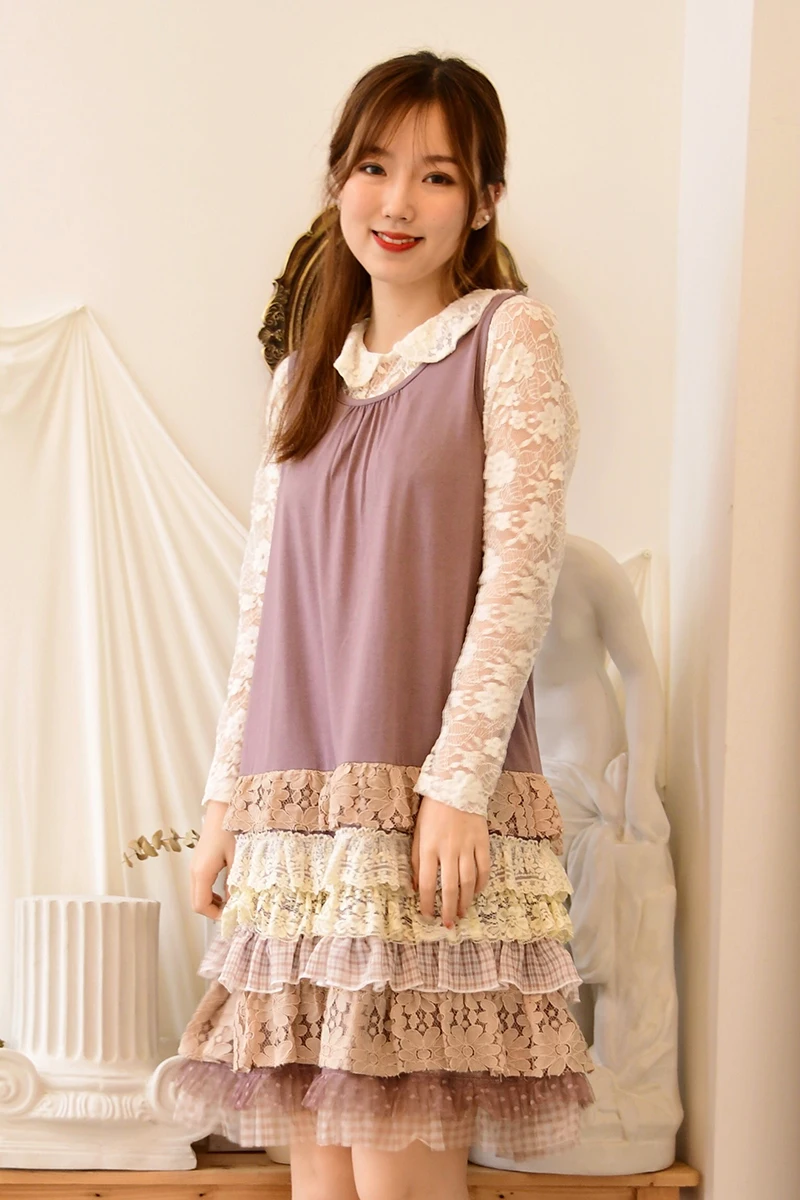 Женское винтажное кружевное платье в стиле хиппи | Женская одежда