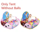 Детский игровой домик жираф, палатка, мультяшный литой баскетбольный бассейн, игрушки для детей, подарки