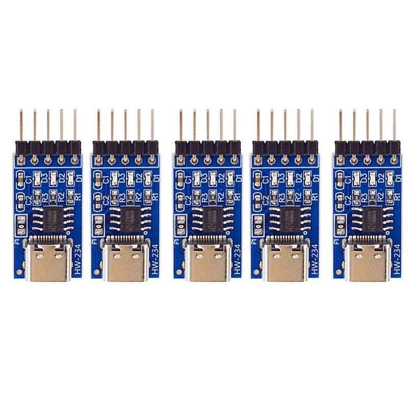 Последовательный порт TYPEC USBC в TTL модуль CH340N Обновление MCU скачиваемая щеточная