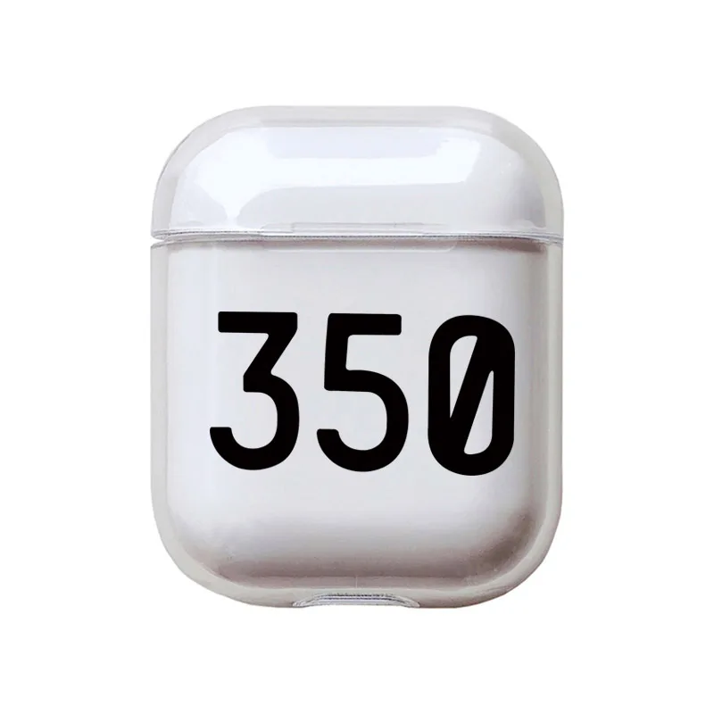 С принтом в виде героев мультфильмов с букв Жесткий Чехол для Apple Airpods 2 крышка
