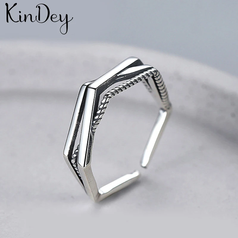 

Богемные с подвесками в богемном стиле шестиугольные кольца для Для женщин Lover свадебные подарки на день Святого Валентина, Мужчины Открыты...