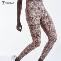 tehezad women yoga pants sport fitness high waist seamless sportwear push up leggings butt lift elastic gym plus size tights