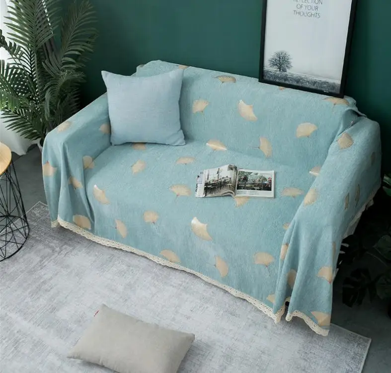 

Sofa Cover Chenille Dustproof Sofa Cover Printed Couch Covers Multi-size Slipcover Decorative Furniture Sofa Protector Case