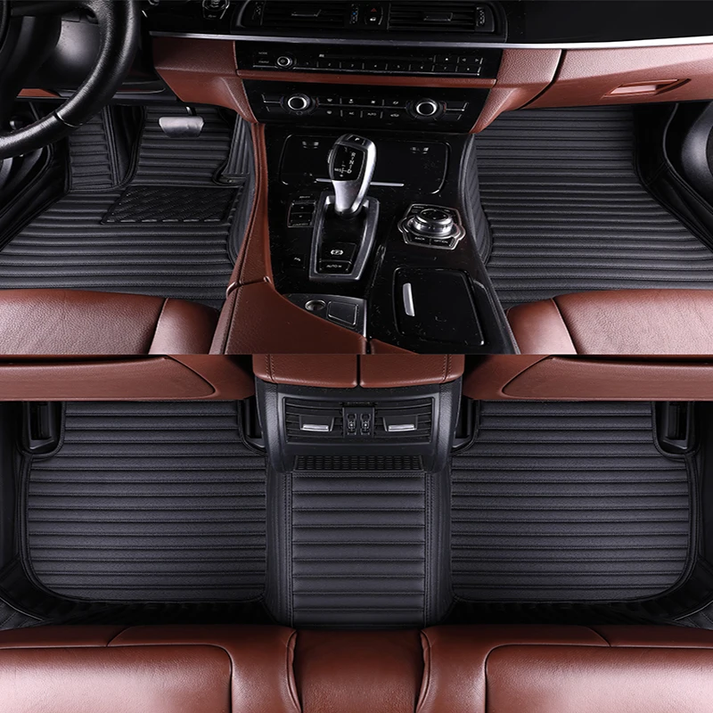 MSUEFKD автомобильные коврики для Alfa Romeo Giulia 2017 2018 пользовательские подушечки ног