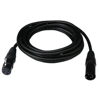 dmx stage light cabledj xlr cable3 pin female xlr to 5 pin male xlr dmx turnaround connection for moving head