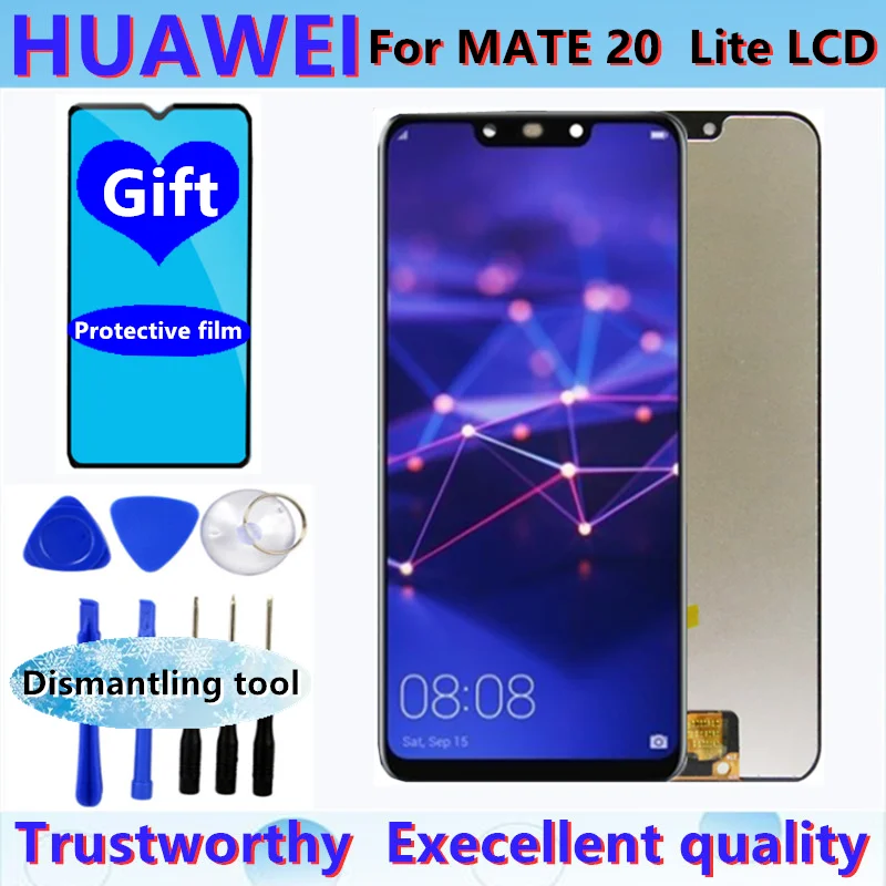 

Original 6.3'' Display Replacement For Huawei Mate 20 Lite LCD Display Touch Screen Digitizer Assembly For Mate20 Lite LCD Panel